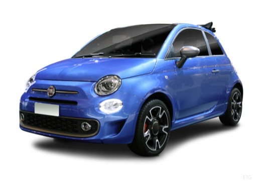 FIAT 500C 1.2 69 ch Eco Pack Lounge - Véhicule Occasion Océane Auto