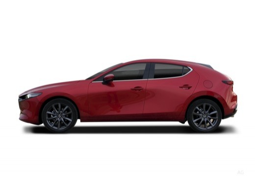MAZDA Mazda3 5 portes 2.0L SKYACTIV-X M Hybrid 180 ch BVA6 Sportline - Véhicule Occasion Océane Auto
