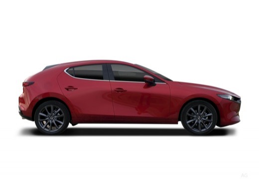 MAZDA Mazda3 5 portes 2.0L SKYACTIV-X M Hybrid 180 ch BVA6 Sportline - Véhicule Occasion Océane Auto