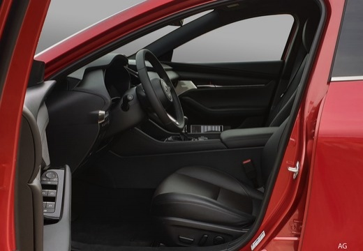 MAZDA Mazda3 5 portes 2.0L SKYACTIV-X M Hybrid 180 ch BVA6 Sportline - Véhicule Occasion Océane Auto