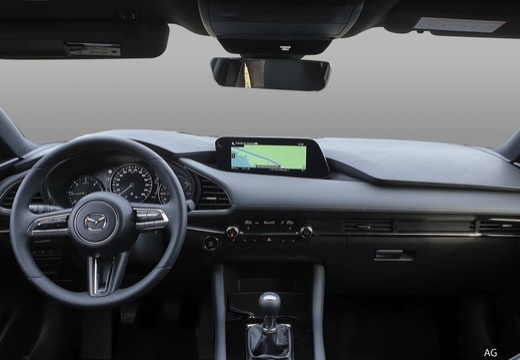 MAZDA Mazda3 5 portes 2.0L SKYACTIV-X M Hybrid 180 ch BVA6 Sportline - Véhicule Occasion Océane Auto